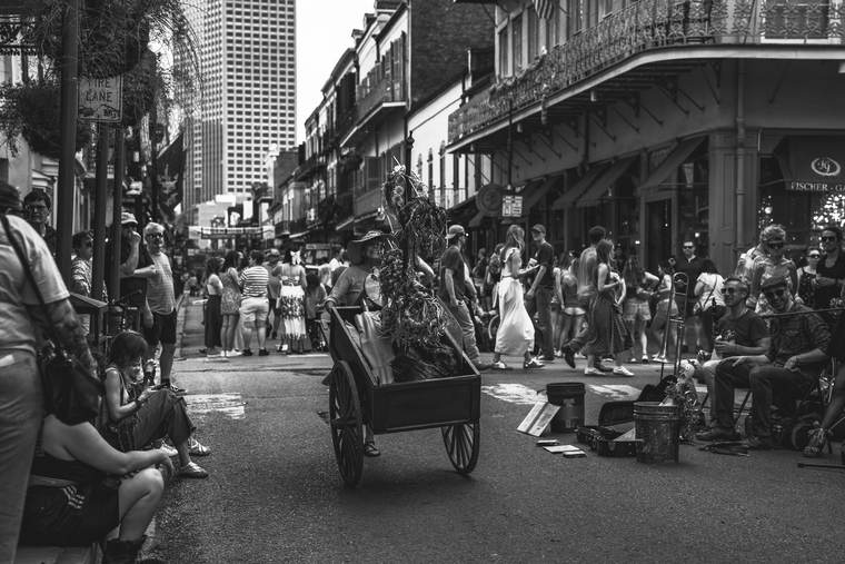 New Orleans photograph by Eugene Bellau