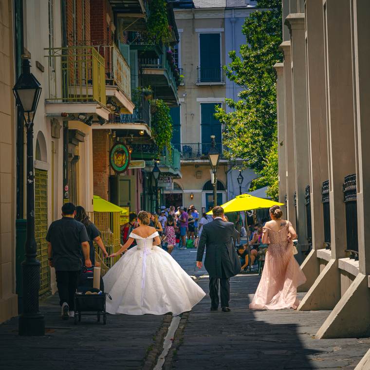 New Orleans photograph by Eugene Bellau