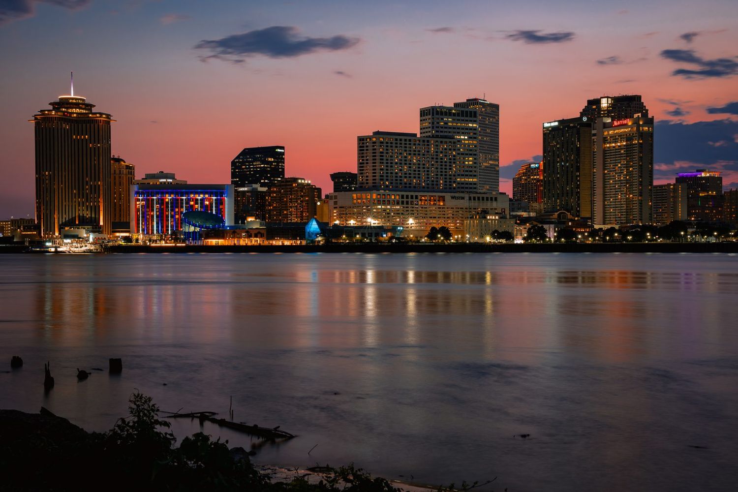 New Orleans Skyline print