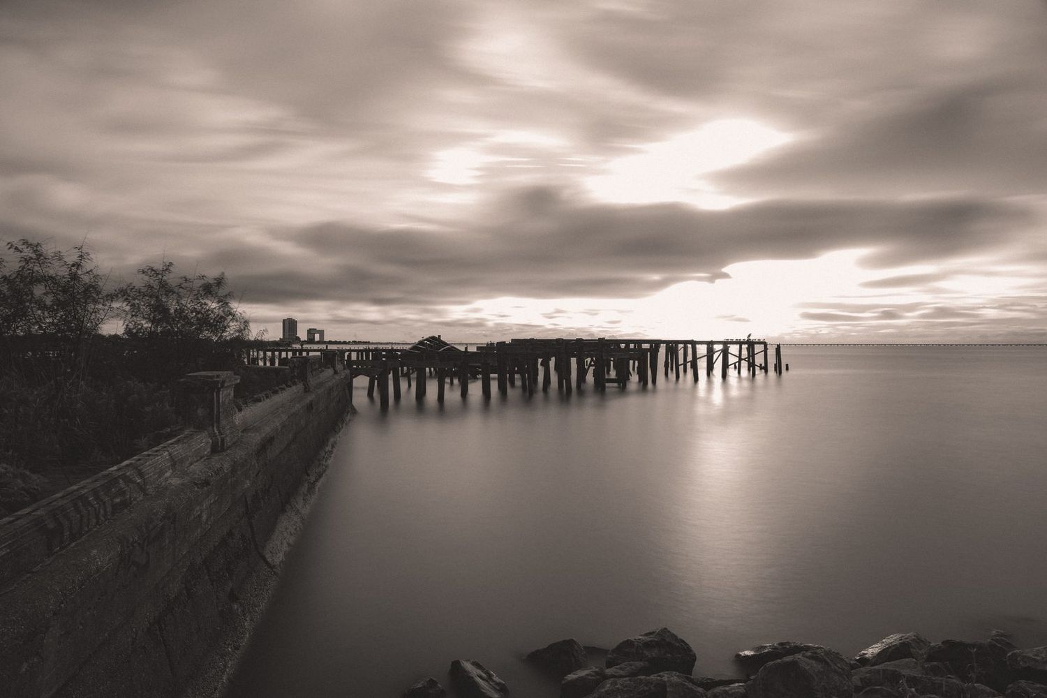 The Old Pier print